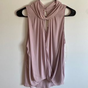 Lush high neck tank top